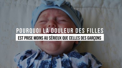 Pourquoi la douleur des petites filles est prise moins au sérieux que celles des garçons ?