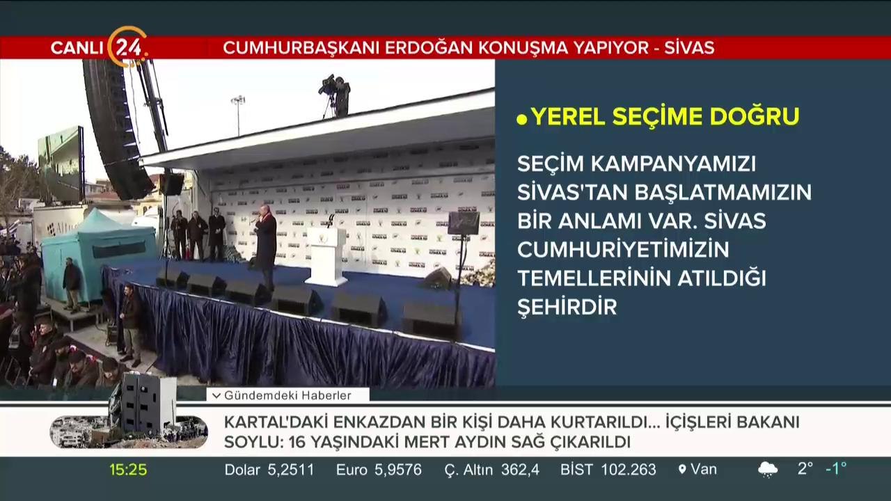 Sivas'ya yola çıkarken diyoruz...