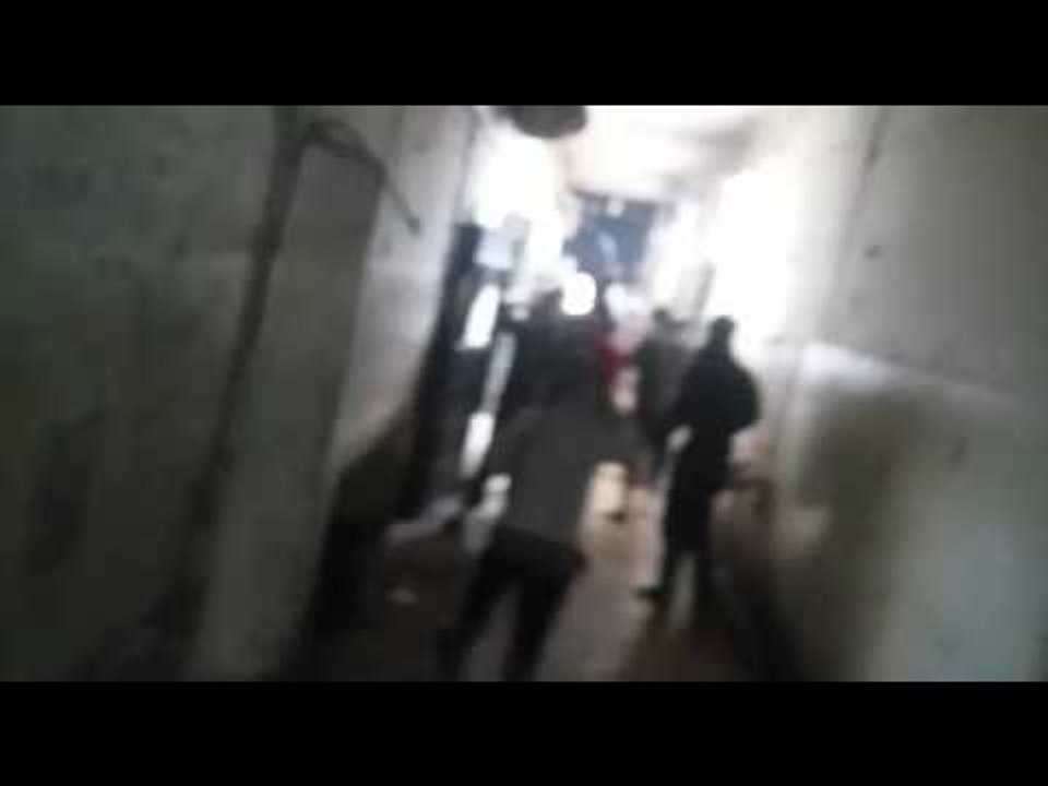 Images de la mutinerie dans la prison de Hama