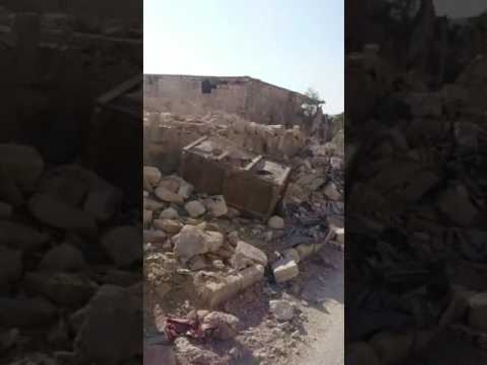 Dans le quartier d'al-Kallassah, à Alep-Est