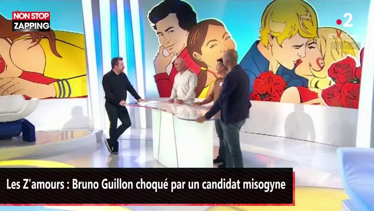 Les Z'amours : Bruno Guillon choqué par un candidat misogyne (vidéo)