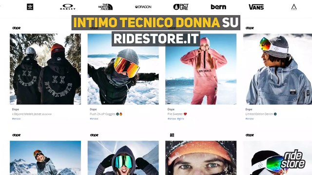 Intimo Tecnico Donna Su Ridestore