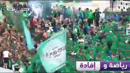 شاهد الهدف الاول للرجاء في مرمى النجم الساحلي التونسي