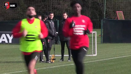 Inside média day et entraînement