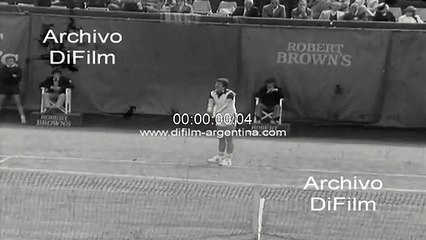 Guillermo Vilas defeats Ricardo Cano - Open Republica Argentina 1975