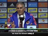 New Colombia boss Queiroz outlines his 