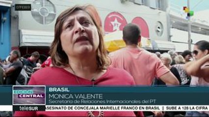Brasil: movilizaciones en 17 ciudades contra la nueva condena a Lula