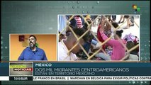 México: 2 mil migrantes centroamericanos llegan a frontera con EEUU