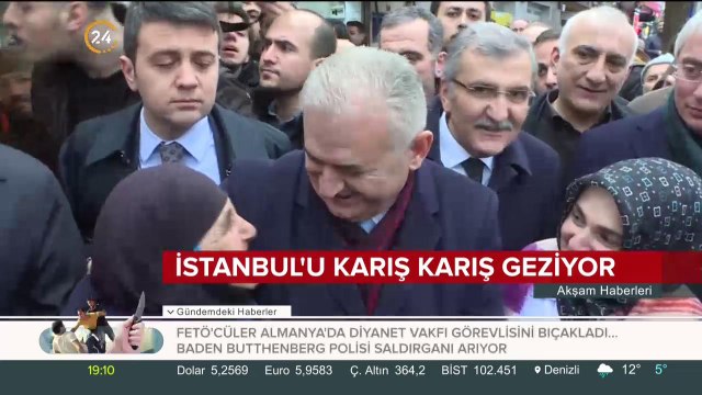 Karış karış geziyor