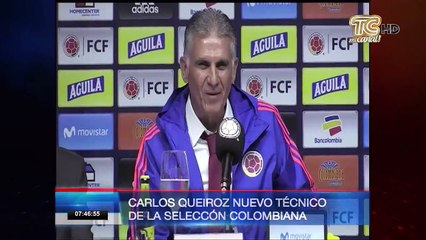 Carlos Queiroz nuevo técnico de la selección colombiana