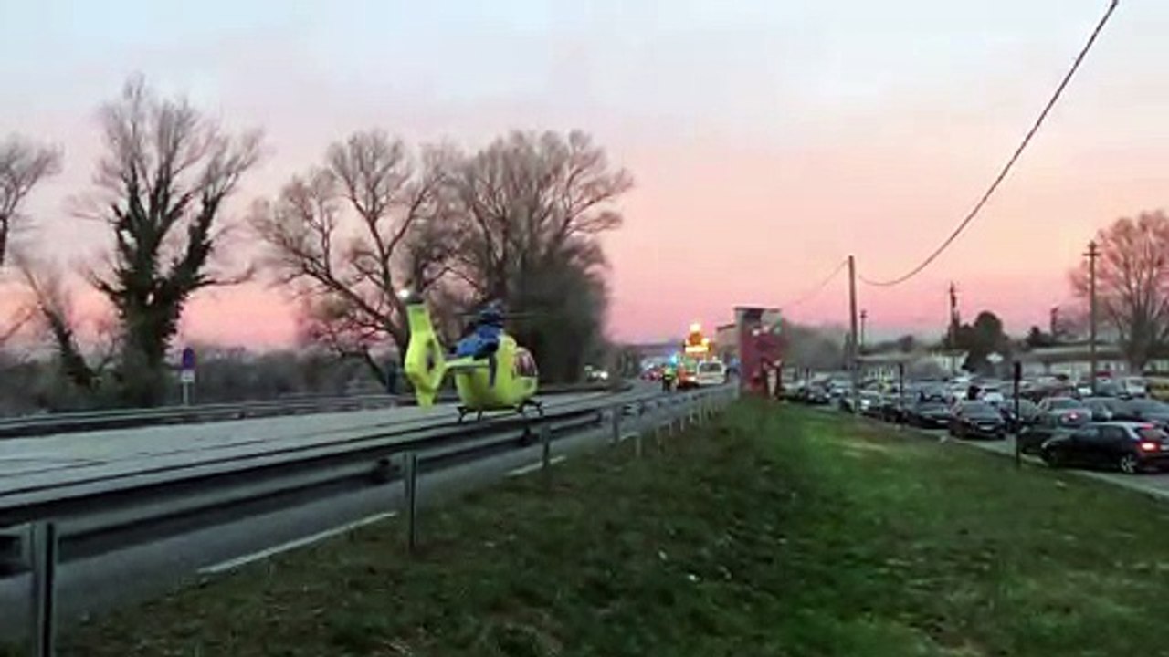 Avignon : un accident entre un scooter et une voiture provoque de gros ralentissements
