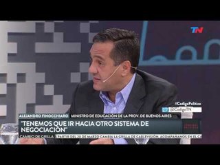 Código Político (16/03/2017) Alejandro Fincchiaro: "El paro docente es un negocio político"