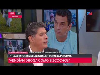 Testimonios de la tragedia de Olvarría: Fernando fue con su hijo al recital
