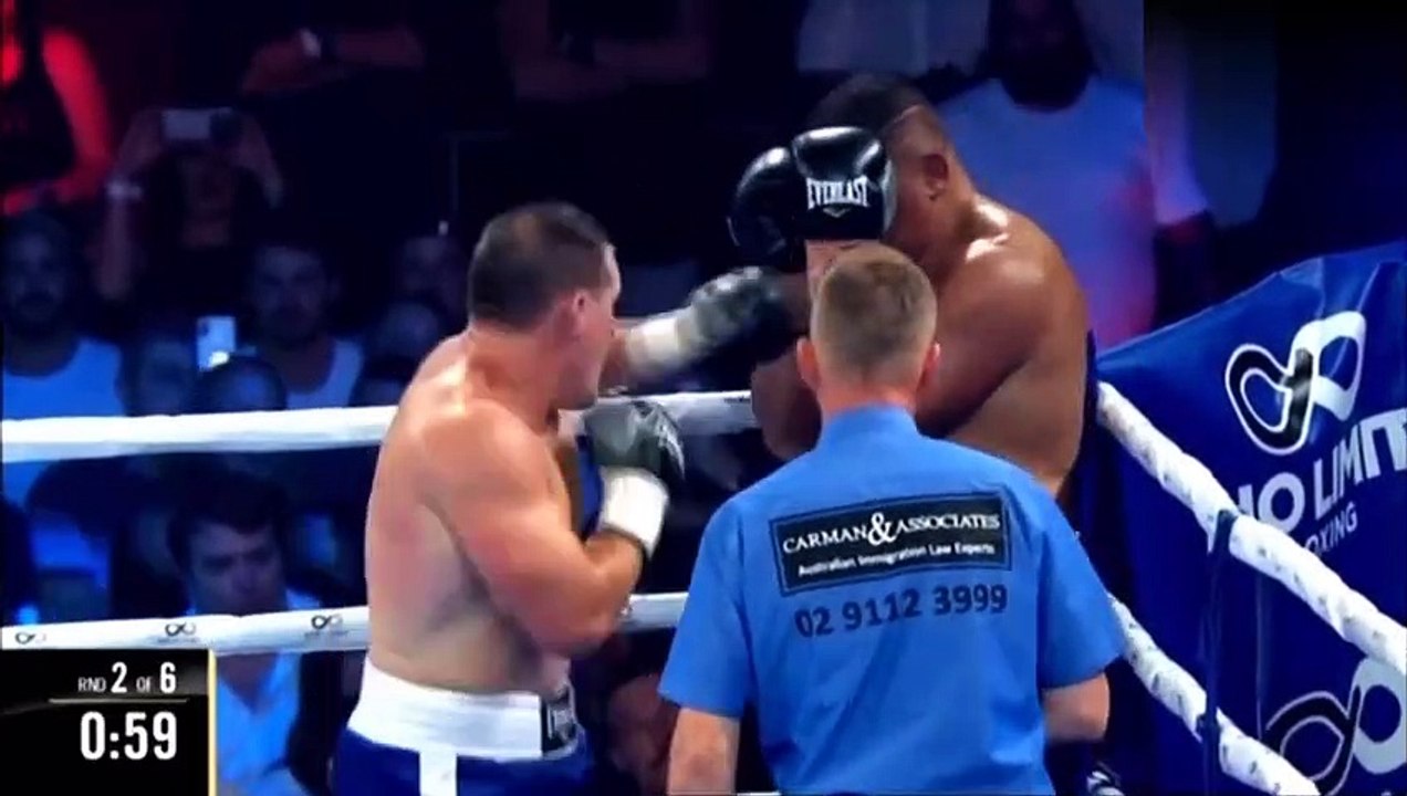 Paul Gallen vs John Hopoate. 2 round