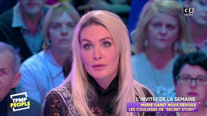 Marie Garet balance à son tour sur les coulisses de Secret Story