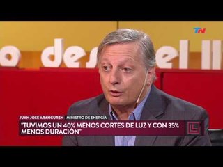 Desde el Llano (16/01/2017) Aranguren habló sobre los aumentos de luz y gas