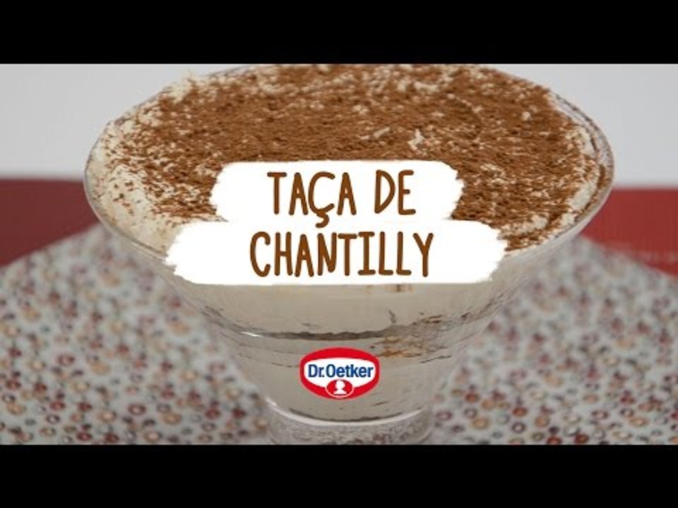 Receita: Taça de Chantilly