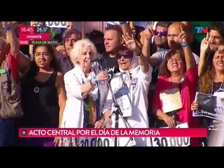 El análisis tras el acto central por el Día de la Memoria