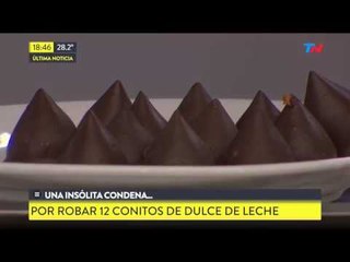 Insólita condena por robar 12 conitos de dulce de leche