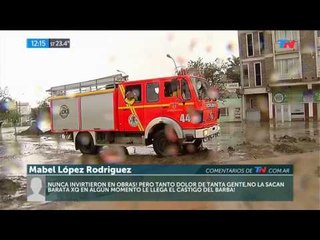 Comodoro Rivadavia: Un muerto por las inundaciones