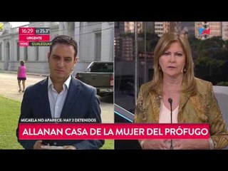 Caso Micaela: Allanan la casa de la mujer del prófugo