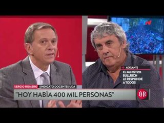 A Dos Voces (22/03/2017) Sergio Romero: "La paritaria nacional resuelve el conflicto docente"