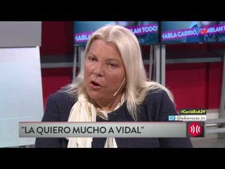 ¡Tiemban todos! Elisa Carrió habló en A Dos Voces