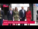 Mauricio Macri llegó a la Casa blanca para reunirse con Trump