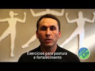 Exercícios para corrigir a postura
