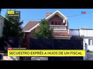 Secuestraron al hijo de un fiscal de Lomas de Zamora