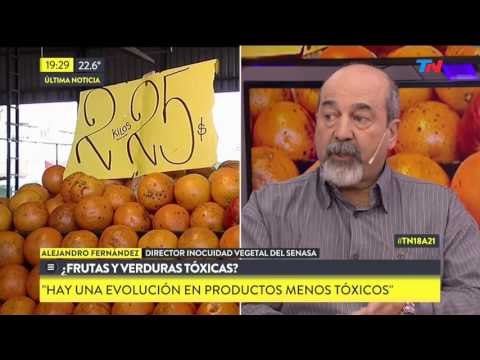 ¿Frutas y verduras tóxicas?