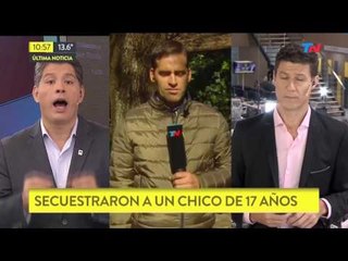 Secuestro, tiroteo y liberación en Beccar