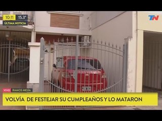 Volvía de festejar su cumpleaños y lo mataron