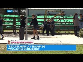 Conflicto docente: Se recuperarán clases en vacaciones de invierno