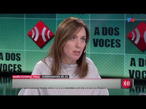 María Eugenia Vidal: Que no haya más paro implica que ganaron los chicos