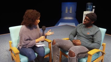 Meeting Ivan from The REP's New Show - Blue/Orange!