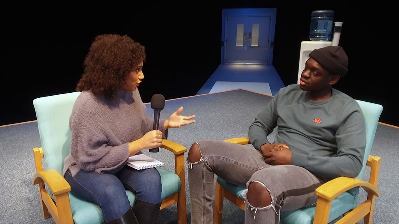 Meeting Ivan from The REP's New Show - Blue/Ora...