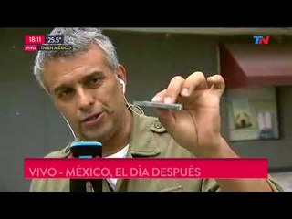 Terremoto en México: Continúan las tarea de rescate