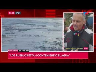 Inundaciones en el sur de Santa Fe