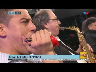 La Lape Band cerrando otra noche de "Club 14"