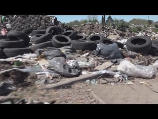 Un basural ilegal a cielo abierto en José C. Paz