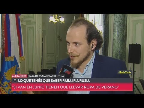 Fuimos a la Casa de Rusia en Argentina a prepararnos para el mundial