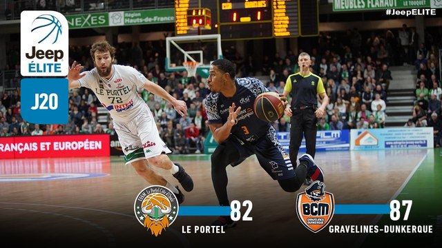 Jeep® ÉLITE : Le Portel vs Gravelines-Dunkerque (J20)