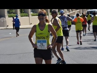 Stella Maris tiene 65 años y corrió su maratón N°70