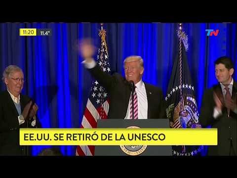 Estados Unidos se retiró de la UNESCO