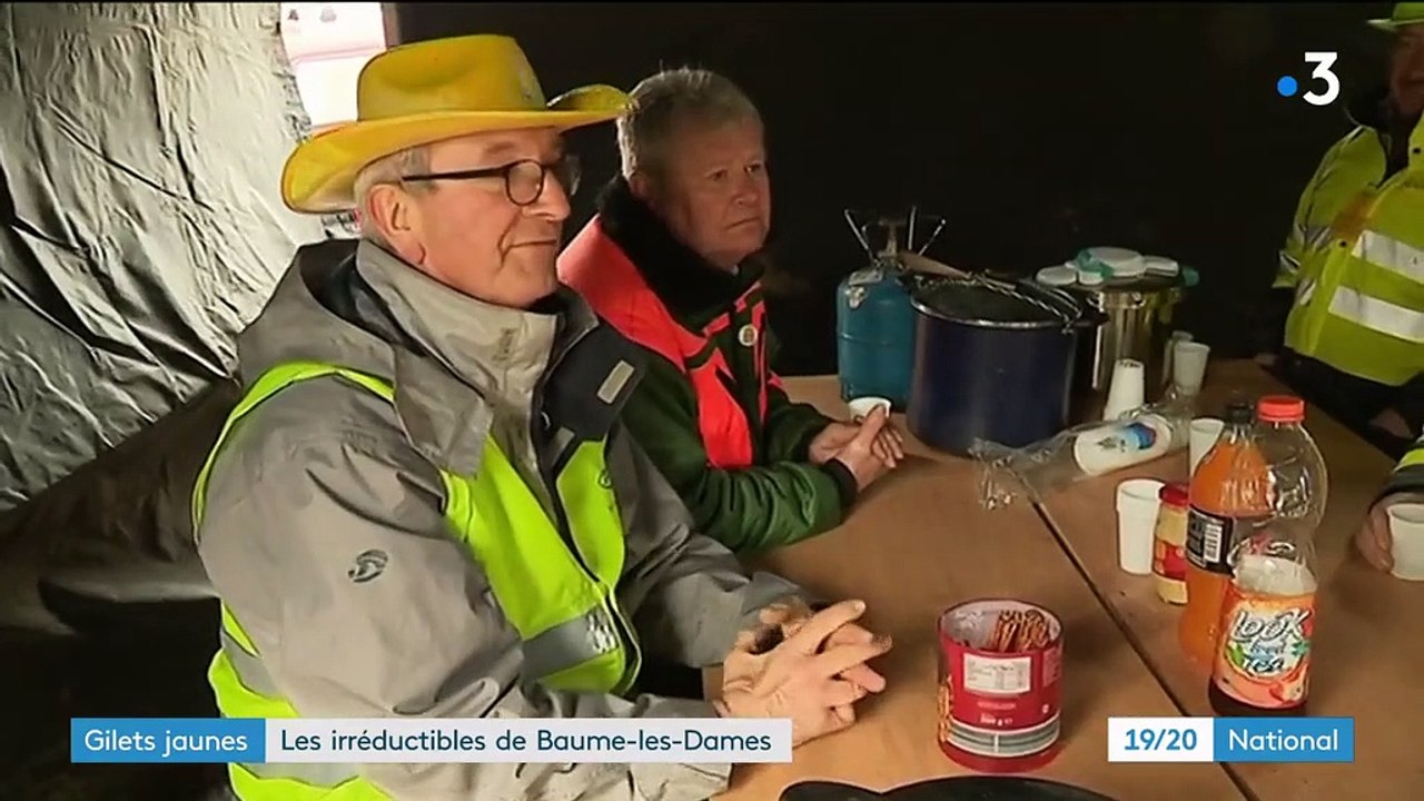 "Gilets jaunes" : les irréductibles de Baume-les-Dames