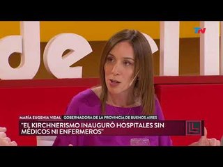 Vidal le respondió a Cristina por los hospitales de La Matanza