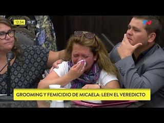 Cadena perpetua para Jonathan Luna por el crimen de Micaela