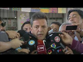 Decisión 2017: el voto de Sergio Massa