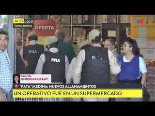 Nuevos allanamientos por la investigación al 'Pata' Medina